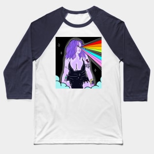 Galaxy goddess Baseball T-Shirt